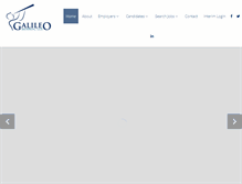 Tablet Screenshot of galileosearch.com